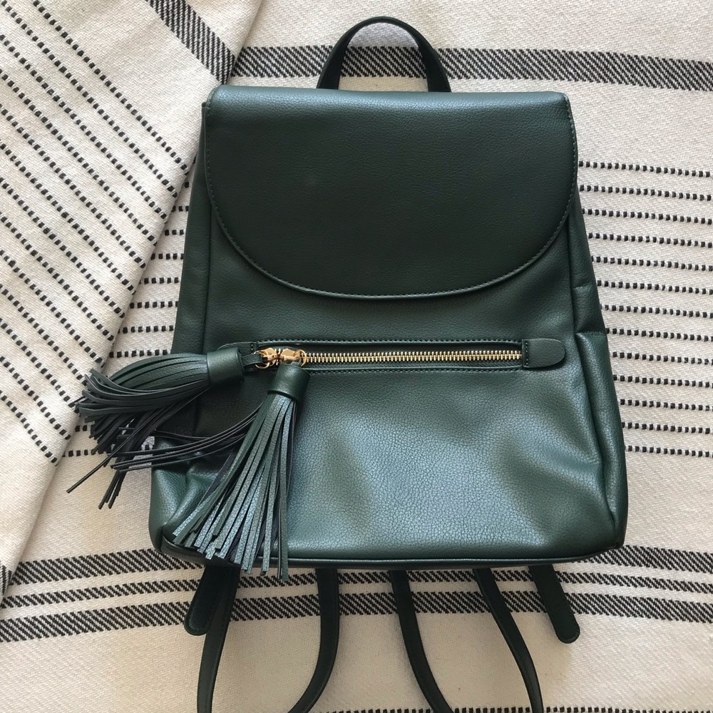 Medium Emerald Green Backpack